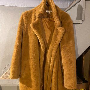 Woven Heart Teddy Jacket